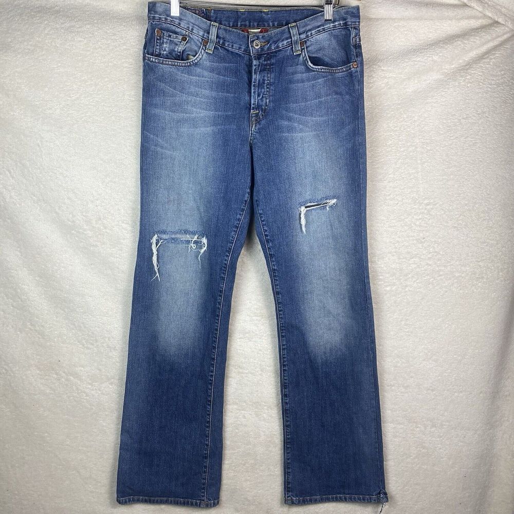 Lucky Brand Vintage Women's Easy Rider Jeans Button Fly Made USA Size‎ 12/31
